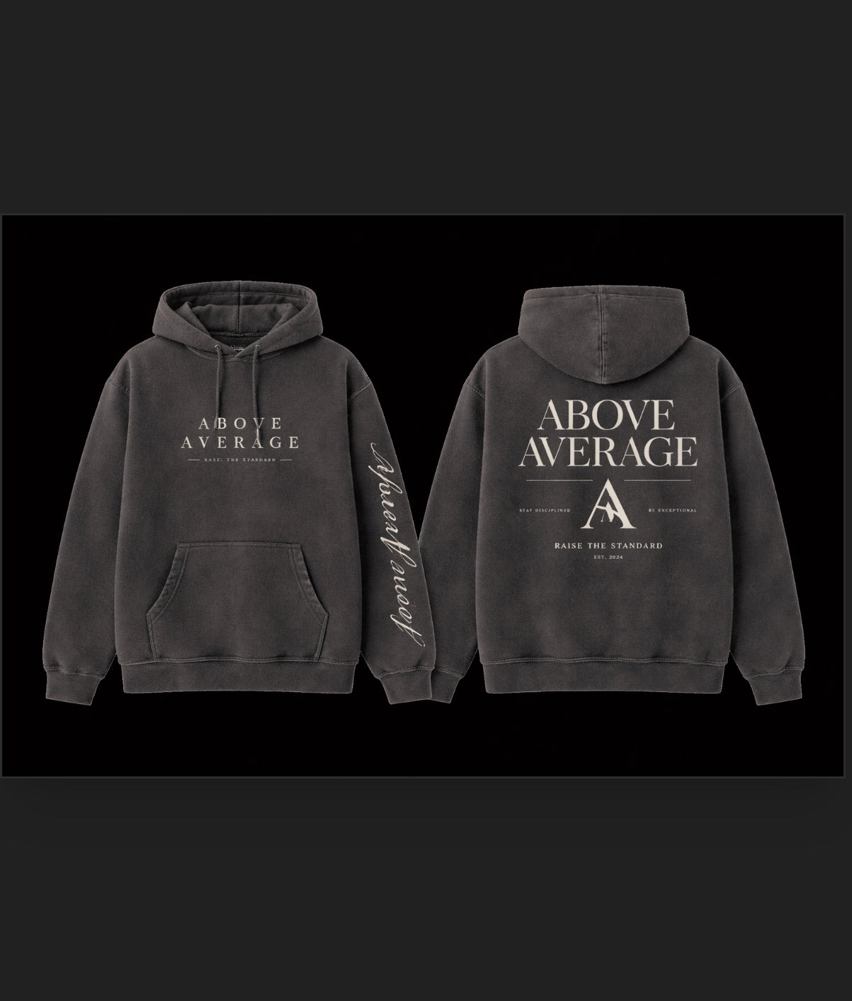 Above average hoodie