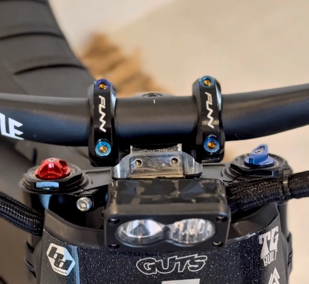 Direct mount titanium bolts