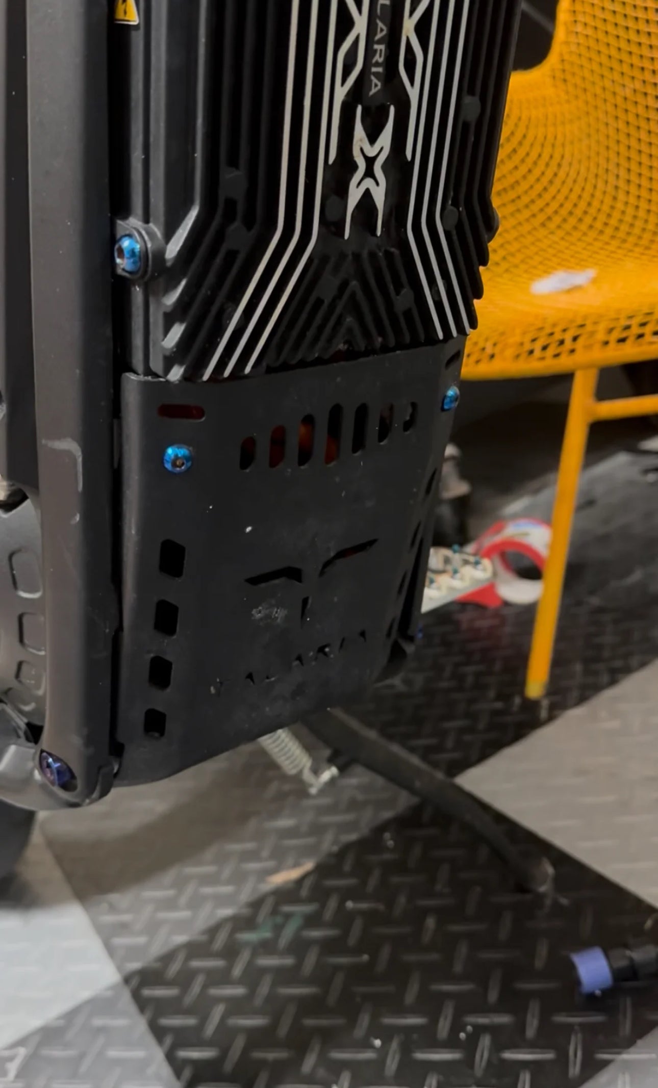 Titanium Talaria Bash Guard Bolts