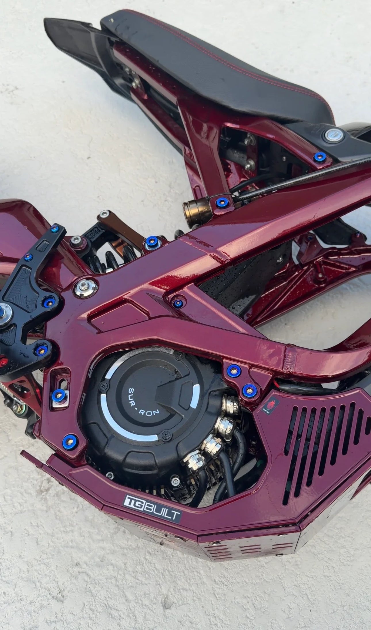 Surron titanium bolt kit