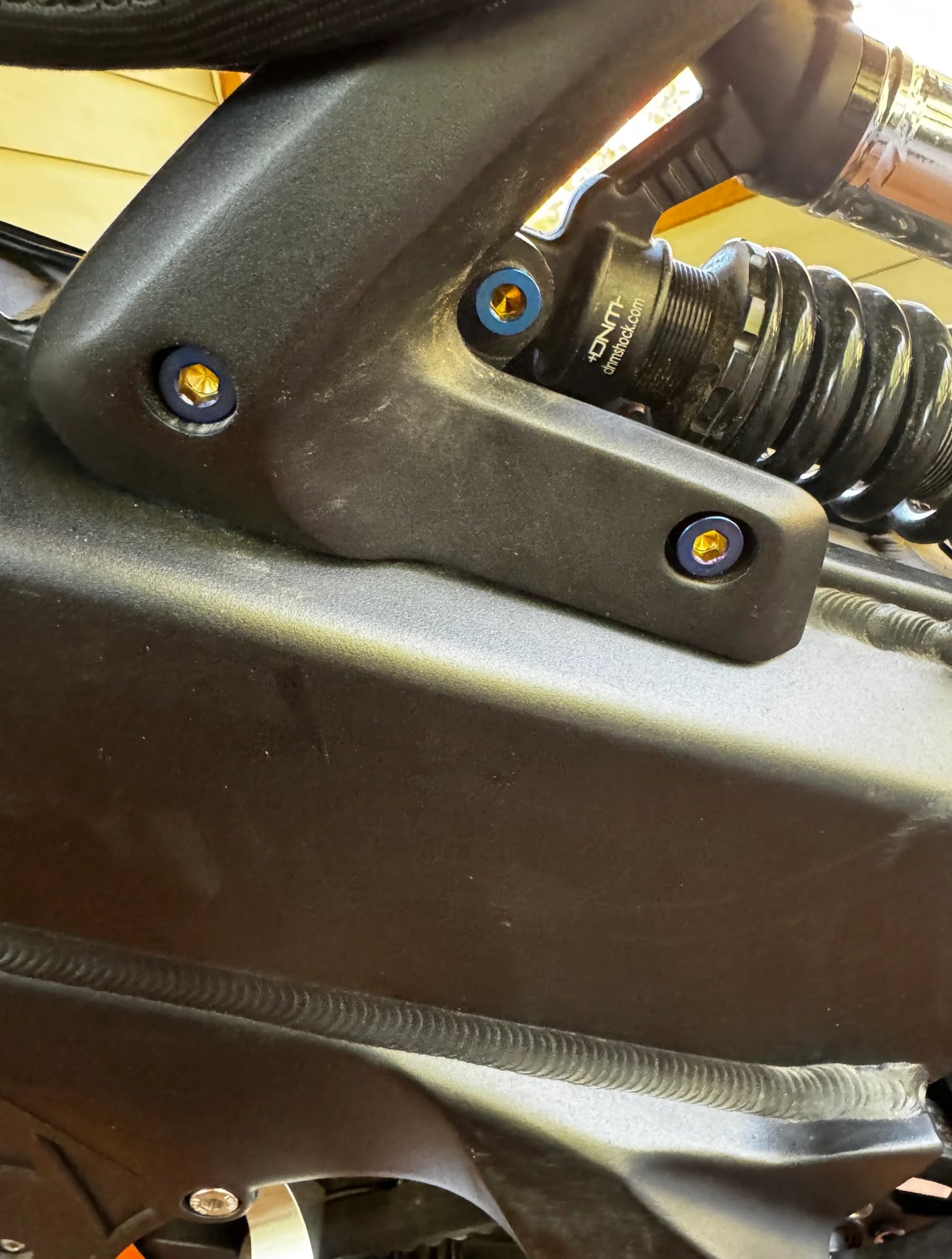 Talaria subframe titanium bolts